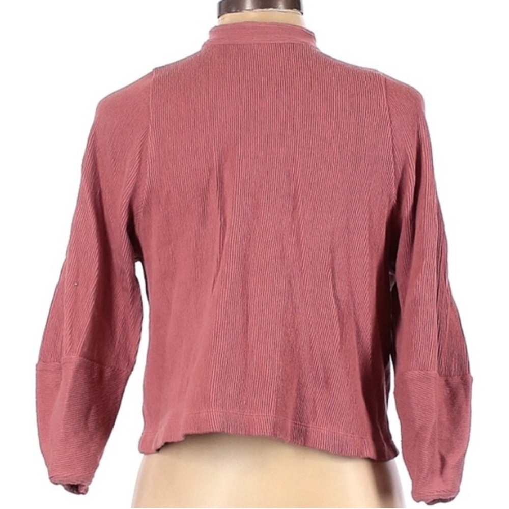 Madewell Texture & Thread Corduroy Dusty Pink Blouse Size Small
